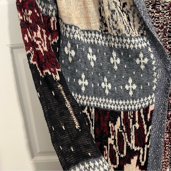 Free People Americana Long Cardigan with hood - Picture 8 of 8